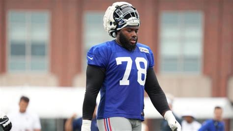 Giants Andrew Thomas Confident in Starting O.